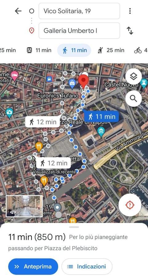 Palizzi'S Home Behind Plebiscite Square Napoli Ngoại thất bức ảnh